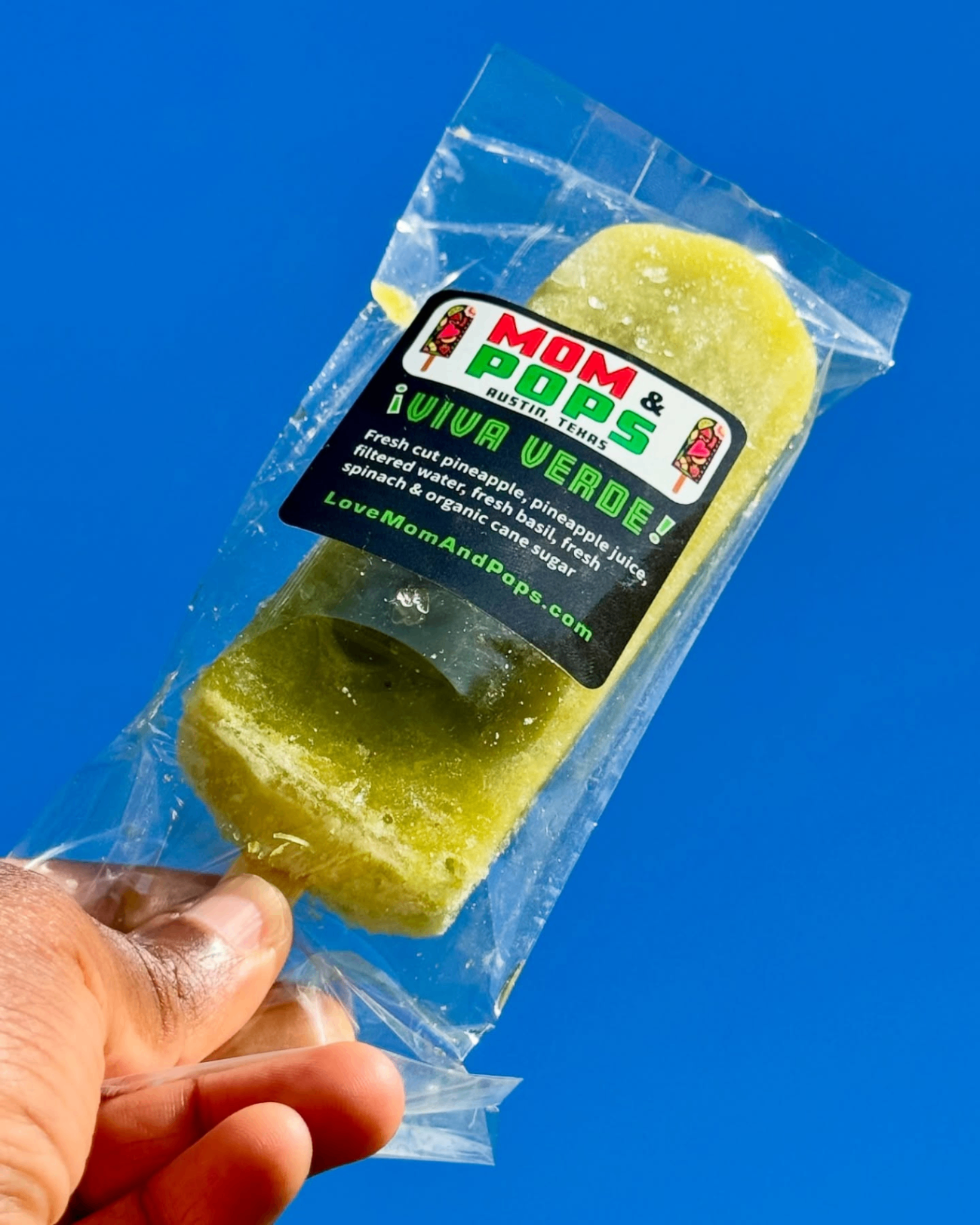 Mom & Pops All Natural Frozen Pops